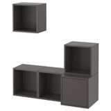 IKEA EKET duvar dolabı kombinasyonu koyu gri - 59222495