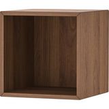 IKEA Eket Duvar Dolabı Ünitesi, Ceviz Görünümlü, 35X35X35 cm