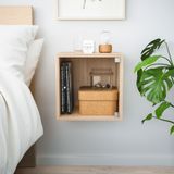IKEA EKET kapaklı duvar dolabı ağartılmış meşe görünümlü - 19336371