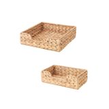 IKEA Ekmeklik Ekmek Sepeti 23X23 Cm + Peçetelik 22X13 Cm