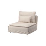 IKEA Ekru Modern Tekli Koltuk, Gransel Rengi, Ergonomik Tasarım