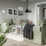 IKEA EKTORP 2'li kanepe hakebo gri-yeşil - 39509016