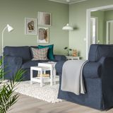 IKEA EKTORP 2'li kanepe kilanda koyu mavi - 19509022