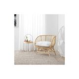 IKEA el dokuması rattan koltuk, rattan, mindersiz