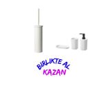 IKEA ENUDDEN tuvalet fırçası, STORAVAN banyo seti