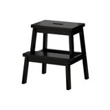 IKEA Ereganto - - Bekvam - Basamaklı Tabure, Siyah, 43x50 Cm, Merdiven, Tabure Iskandinav Ahşap