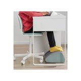 IKEA Ergonomik Ayak Desteği 38x32 Cm Masa Altı Ayaklık Bel Boyun Yastığı Gri Renk
