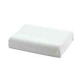 Ikea Ergonomik Visco Ortopedik Boyun Destekli Yastık - Yan ve Sırt Üstü Yatanlar Için (33X45 Cm) - 02A-Beyaz