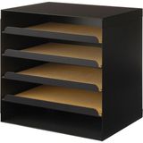 IKEA Evrak Rafı, Antrasit, Genişlik: 32 cm Derinlik: 25 cm Yükseklik: 32 cm - 1 Adet
