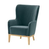 IKEA FAGERBACKEN tekli koltuk kılıfı alhamn koyu gri-mavi - 80624103