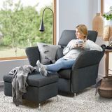 IKEA FAMMARP berjer ve puf tallmyra siyah-gri - 79487828