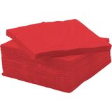 IKEA Fantastısk 24x24 cm Kırmızı 50 Adet Peçete