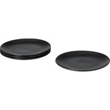 IKEA Fargklar 26 cm Koyu Gri Tabak Seti