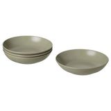 IKEA FARGKLAR çukur tabak seti mat yeşil - 40478165