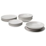 IKEA FARGKLAR yemek takımı mat açık gri - 70564699
