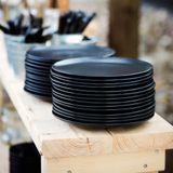 IKEA FARGKLAR yemek takımı mat koyu gri - 40564709