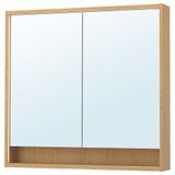 IKEA FAXALVEN banyo duvar dolabı meşe görünümlü - 20544982
