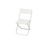 IKEA Fejan Katlanabilir Sandalye, Beyaz, 44x42x89 cm