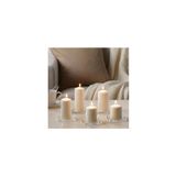 IKEA Fenomen Naturel Blok Mum - 5 Li Paket - Bej