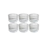 IKEA Fınsmak Reçellik,kahve Yanı Sunumluk, Sosluk, Mumluk, Saydam Cam (6adet)