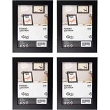Ikea FISKBO 4'lü Fotoğraf Çerçevesi Seti, Siyah, 13 x 18 cm
