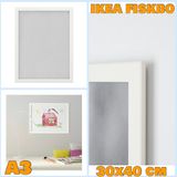 IKEA FISKBO Çerçeve Beyaz 30x40 cm