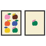 IKEA FISKBO çerçeveli poster çok renkli - 40602141