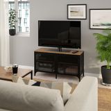 IKEA FJALLBO tv sehpası siyah - 90501309