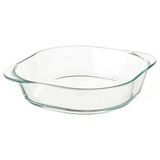Ikea Foljsam Mutfak Fırın Tepsisi Servis Kabı Cam 24.5X24.5 Cm