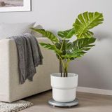 Ikea Förenlıg Beyaz Iç/Dış Kullanım Saksı 24 Cm Plastik