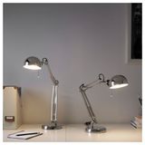 IKEA FORSA çalışma lambası nikelaj kaplama - 80146763