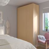 IKEA /FORSAND gardırop ağartılmış meşe görünümlü - 59502325