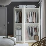 IKEA /FORSAND gardırop beyaz - 49503127