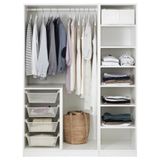 IKEA /FORSAND gardırop beyaz - 69520507