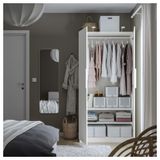 IKEA /FORSAND gardırop beyaz - 79503017