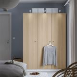 IKEA /FORSAND gardırop beyaz-ağartılmış meşe görünümlü - 29503128