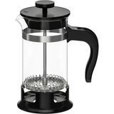 Ikea French Press 0,4 Litre Cam/paslanmaz Çelik Yükseklik: 17 cm Çap: 8 cm - Siyah