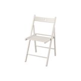 IKEA Frösvi Beyaz Katlanır Mutfak Sandalyesi, Ahşap
