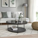 IKEA FRÖTORP orta sehpa siyah-mermer görünümlü - 70497582