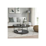 IKEA FRÖTORP orta sehpa , siyah mermer görünümlü , 88 cm MEZURA