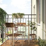 IKEA FURUÖN masa-sandalye-tabure seti kahverengi - 30543736