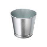 İkea Galvanizli Gümüş Renk Saksı Bitki Çiçek Saksısı 9 Cm Çelik Gri Saksı