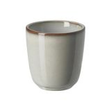 IKEA Gladelig 4 Adet Espresso Fincanı, Gri, 10 cl Kumlu-Sırlı Yüzey,