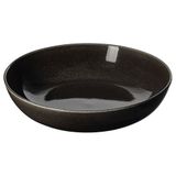 IKEA GLADELIG seramik servis kasesi koyu gri - 90599589