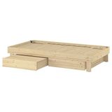 IKEA GLAMBERGET çift kişilik karyola çam - 60564845