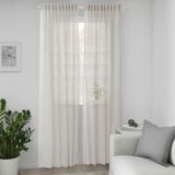 IKEA GLESGRÖE tül perde/2 kanat gri - 30548989