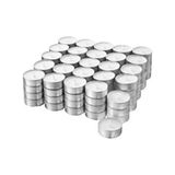 IKEA Glimma Tealight Mum Beyaz Beyaz Kokusuz 100 adet