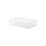 IKEA GLIS Saklama Kutusu, Şeffaf, 34x21 cm, Beyaz