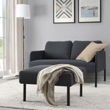 IKEA GLOSTAD ayak uzatma taburesi knisa koyu gri - 20573286