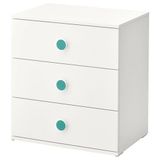 IKEA Godishus Beyaz 60x64 cm Çocuk Şifonyeri